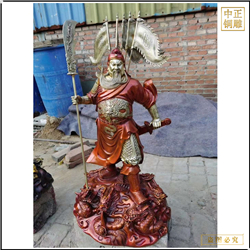 純銅銅關公廠家 純銅銅關公廠家