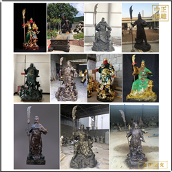 鑄銅看書銅關(guān)公雕塑 鑄銅看書銅關(guān)公雕塑