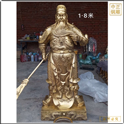 關(guān)武帝銅雕鑄造 關(guān)武帝銅雕鑄造