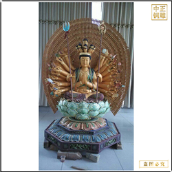 定制千手觀音菩薩銅像 定制千手觀音菩薩銅像