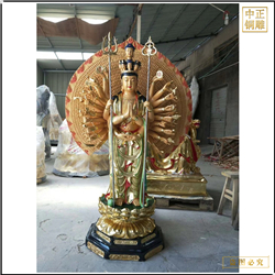 供應(yīng)千手觀音菩薩銅像 供應(yīng)千手觀音菩薩銅像