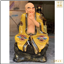 十八羅漢十八尊者銅佛像鑄造 十八羅漢十八尊者銅佛像鑄造