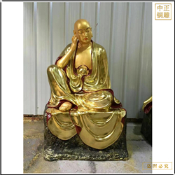 造像銅十八羅漢佛像 造像銅十八羅漢佛像