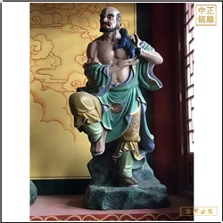 十八羅漢尊者坐像銅像 十八羅漢尊者坐像銅像