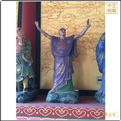 寺廟十八羅漢銅佛像 寺廟十八羅漢銅佛像