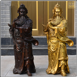 1.8米純銅關羽雕像 1.8米純銅關羽雕像