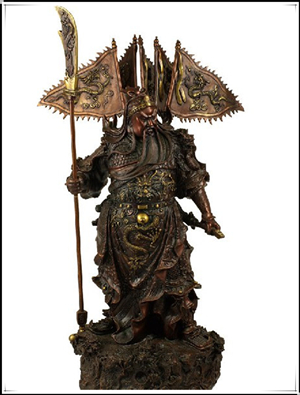 九龍鑄銅關公 九龍鑄銅關公