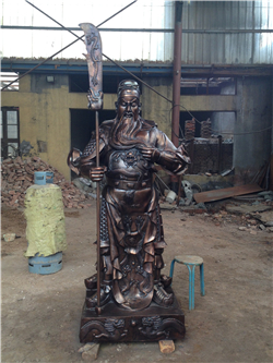 銅雕關(guān)二爺 銅雕關(guān)二爺